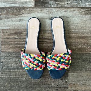 J Crew Slide Sandals